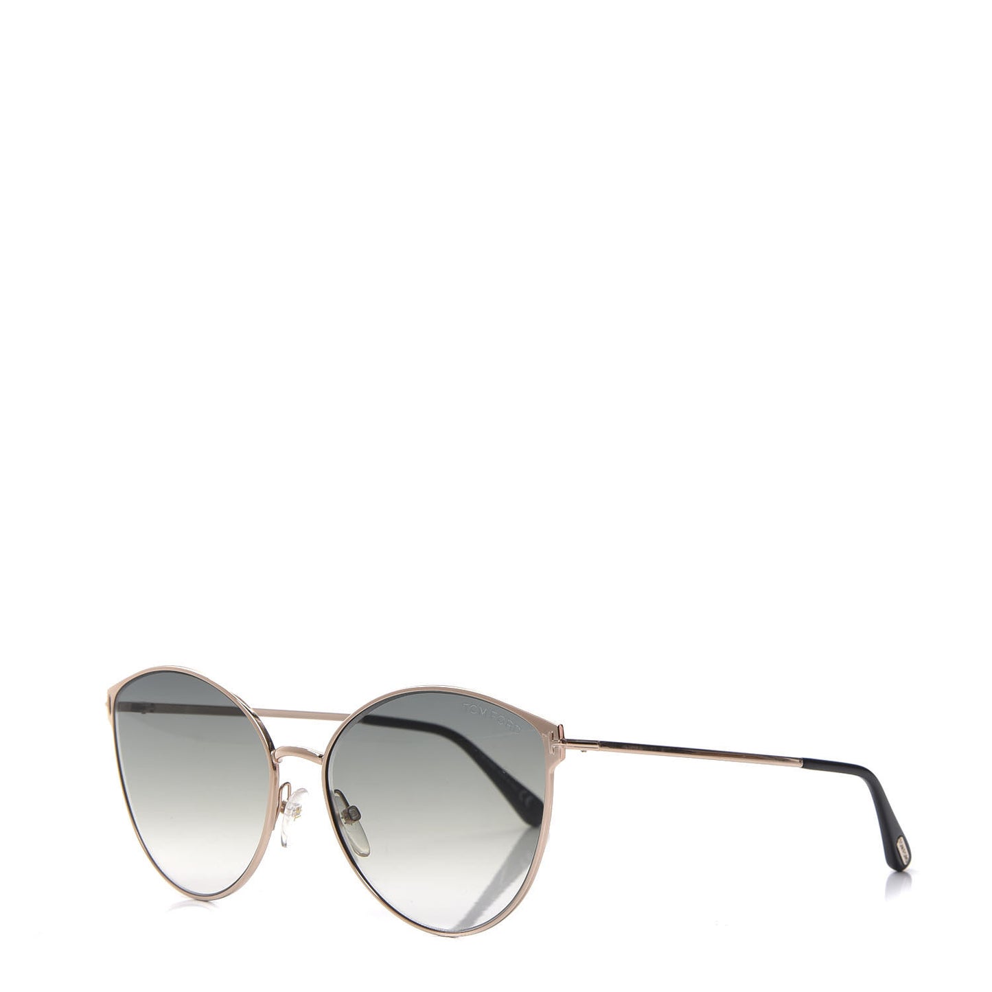 Metal Cat Eye Zeila Sunglasses TF654 Gold