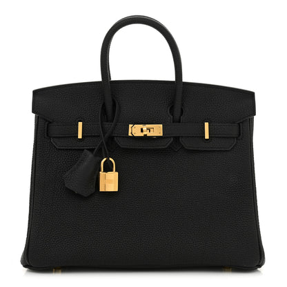 Hermes Togo Birkin 25 Black 1 of 14