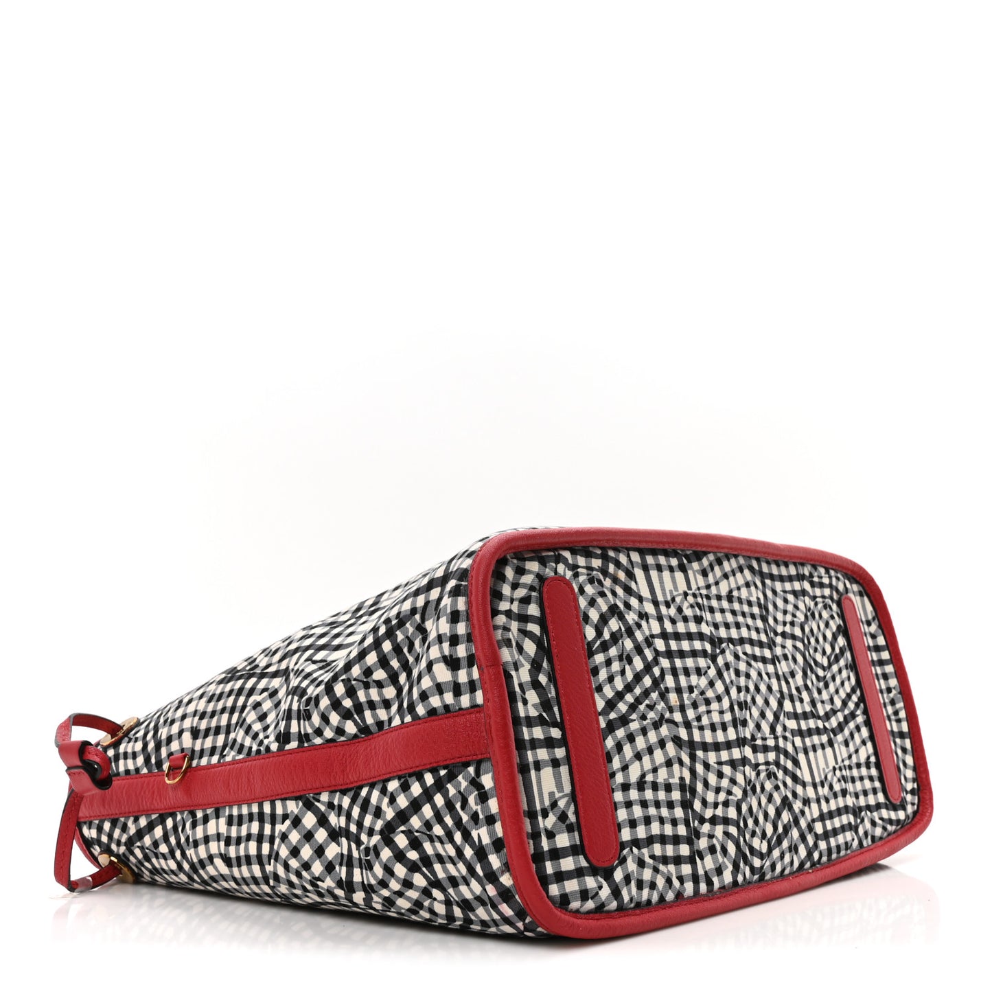 Visetos Medium Liz Reversible Shopper Tote Ruby Red