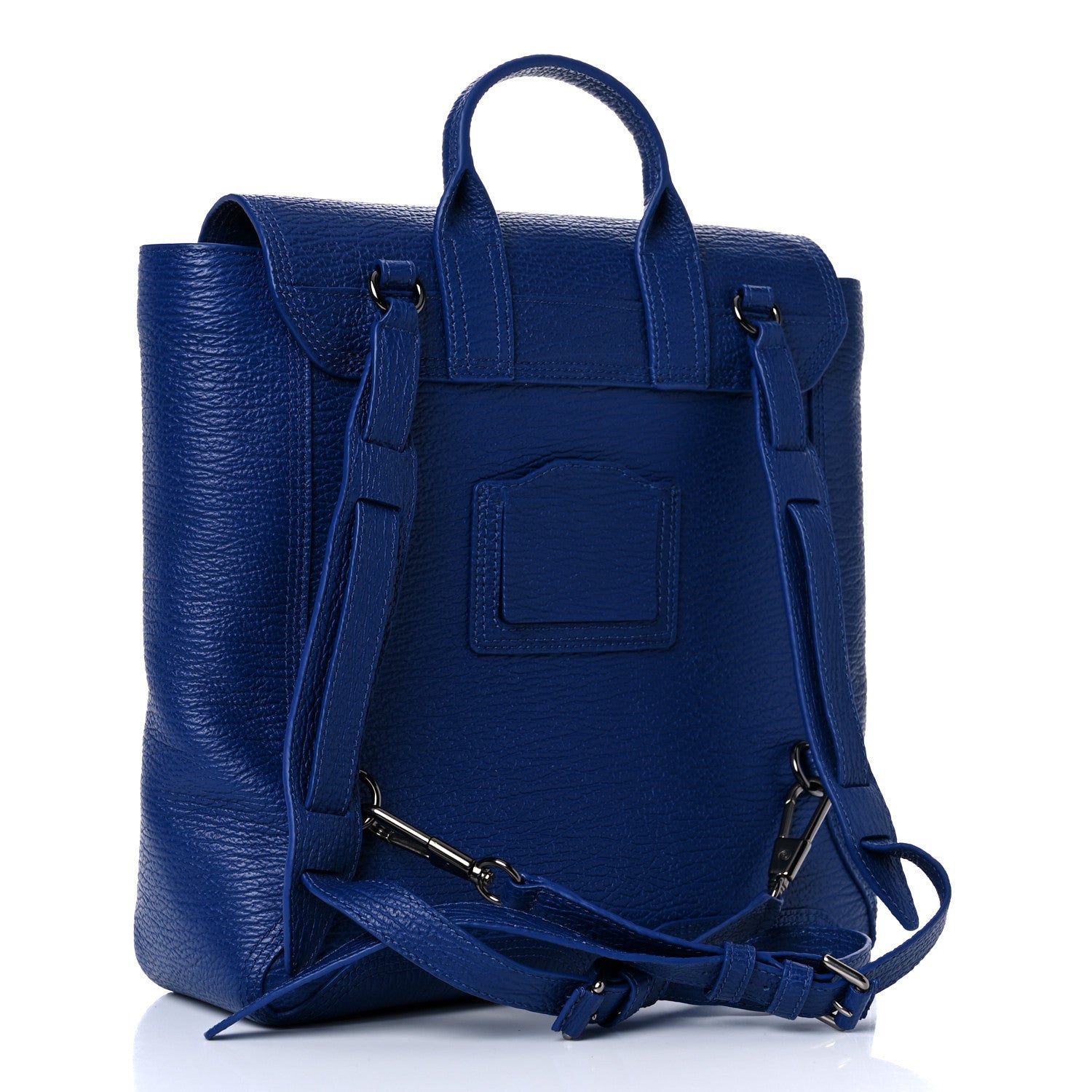 3.1 Phillip Lim Textured Calfskin Pashli Backpack Cobalt 3 of 10