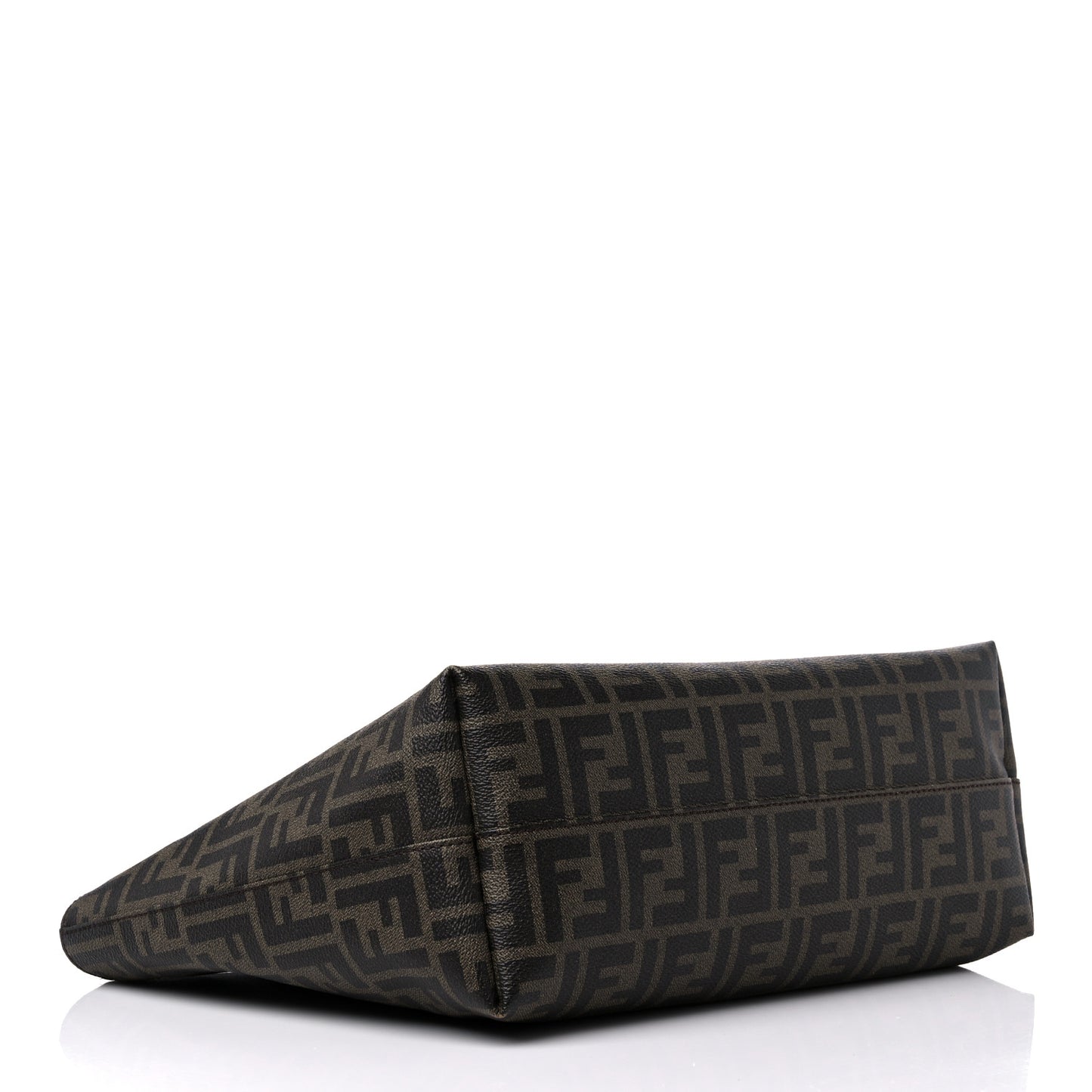 Zucca Spalmati Small Roll Tote Tobacco Moro