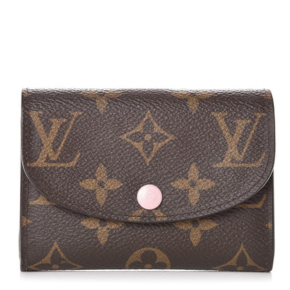 Louis Vuitton Monogram Rosalie Coin Purse Rose Ballerine 1 of 8
