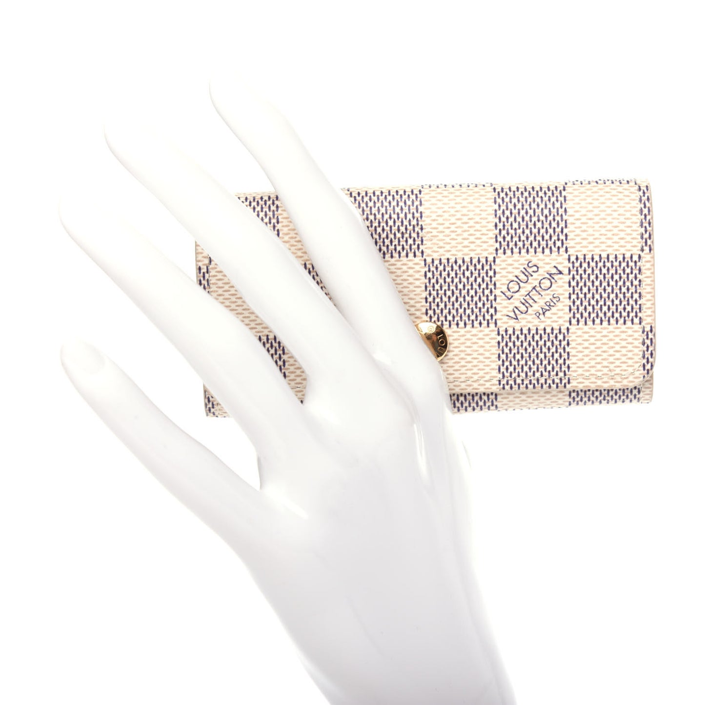 Damier Azur Multicles 4 Key Holder