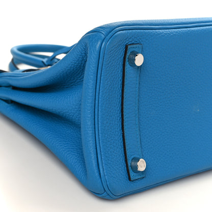 Hermes Togo Birkin 25 Bleu Zanzibar 7 of 8
