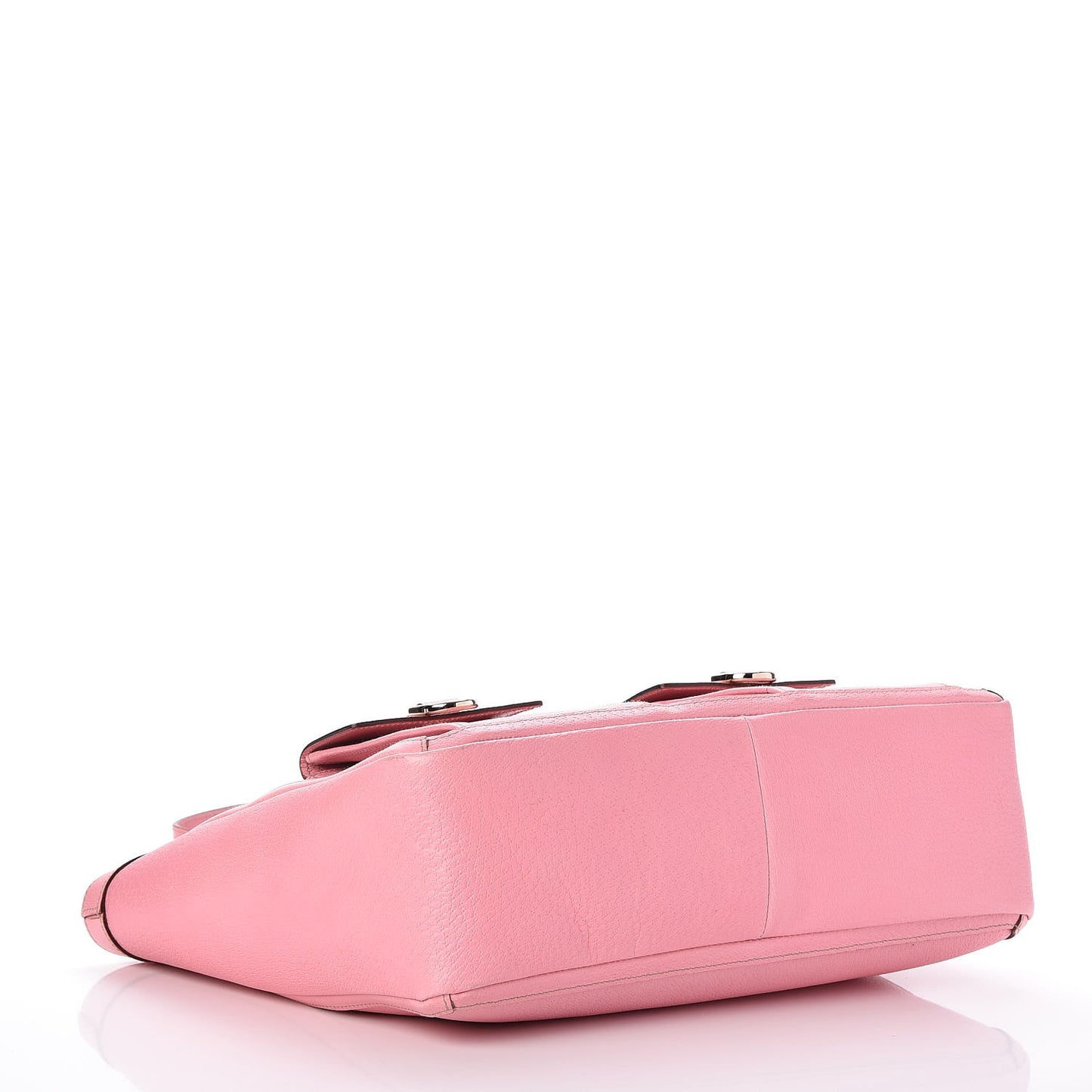 Leather Abbey Tote Iris Rose