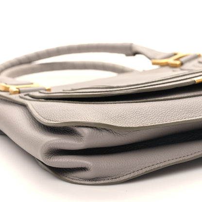 Chloe Calfskin Medium Marcie Satchel Cashmere Grey 7 of 8