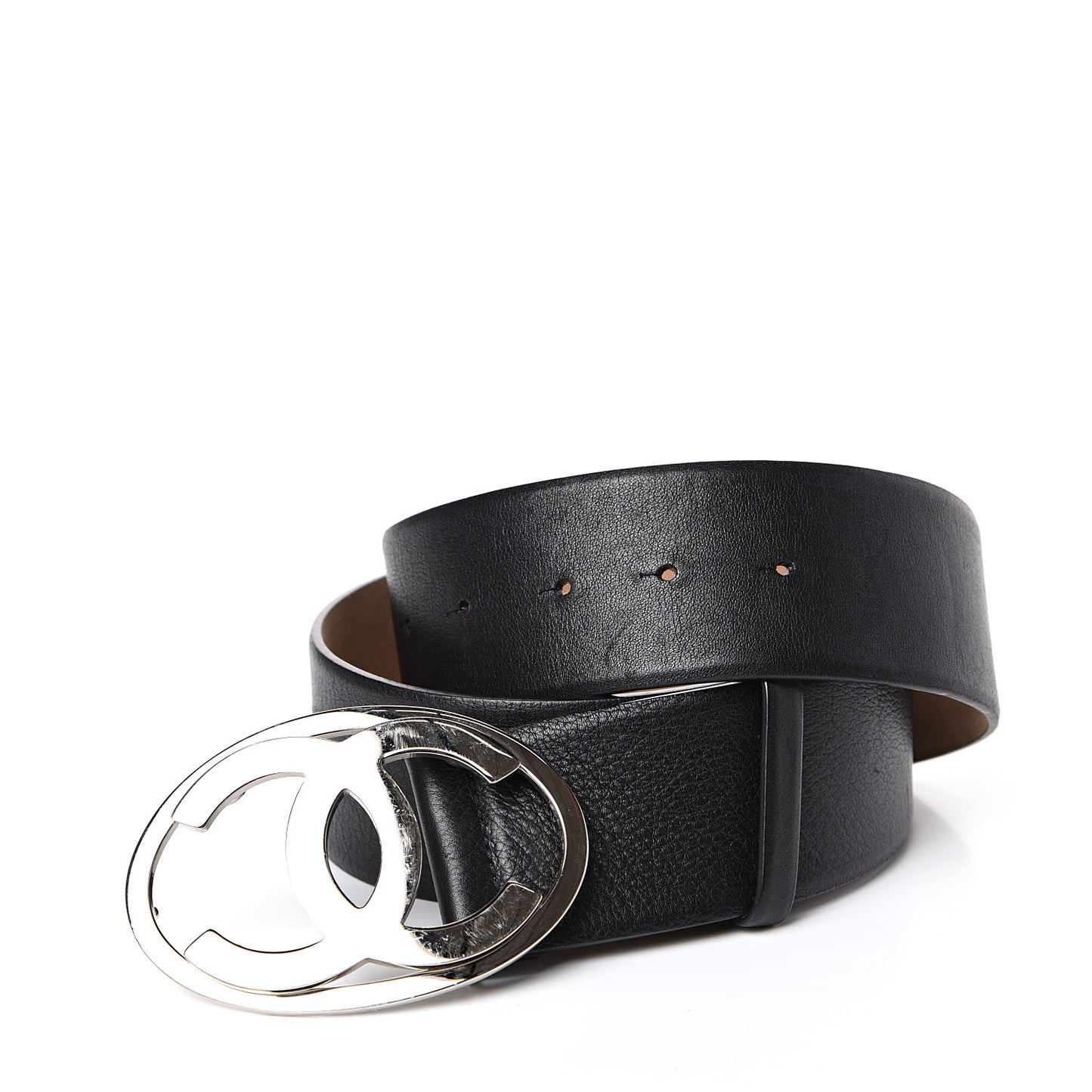 Calfskin CC Belt 85 34 Black