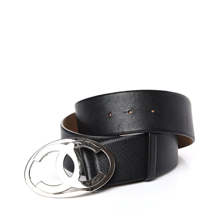Chanel Calfskin CC Belt 85 34 Black 5 of 5