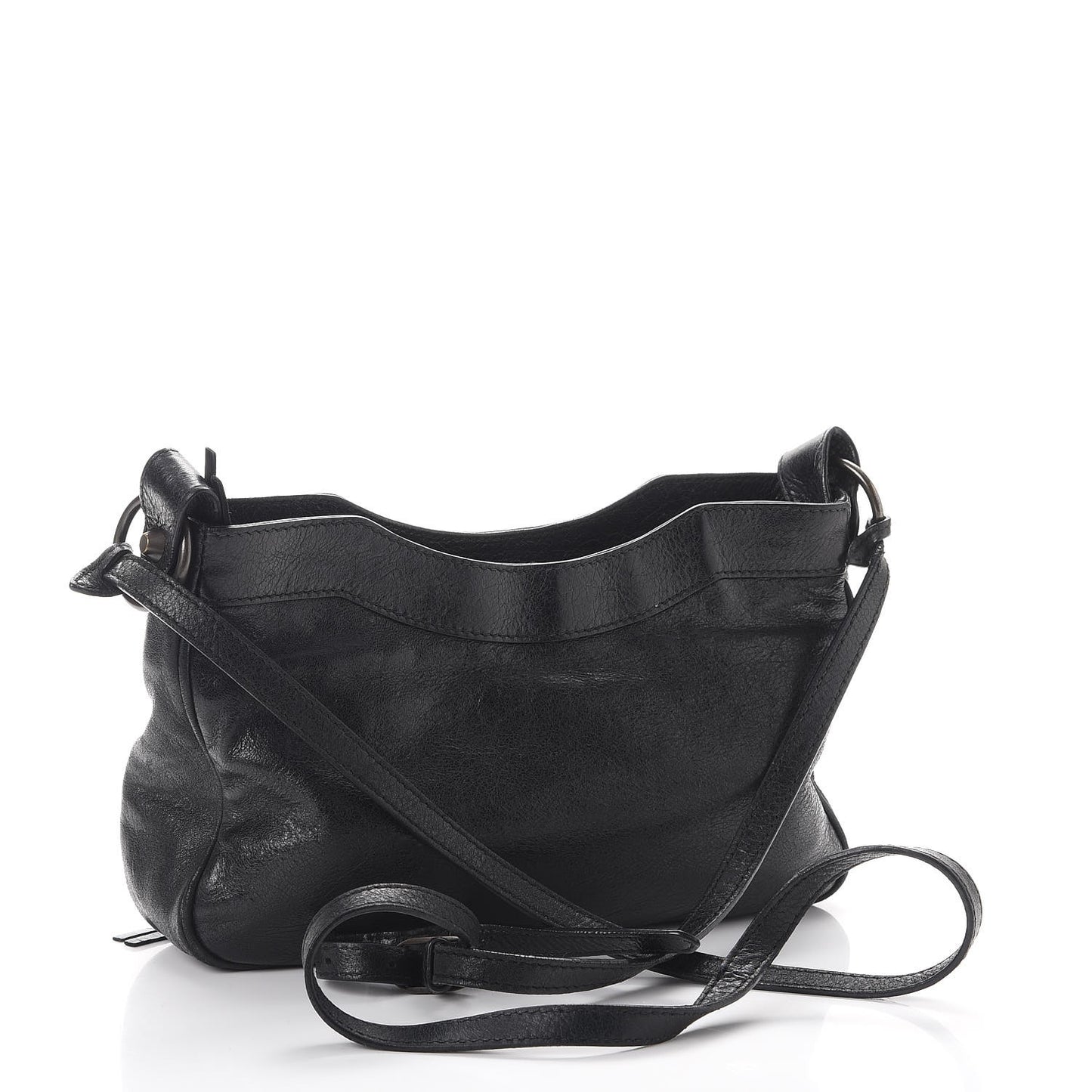 Agneau Classic Hardware Hip Black
