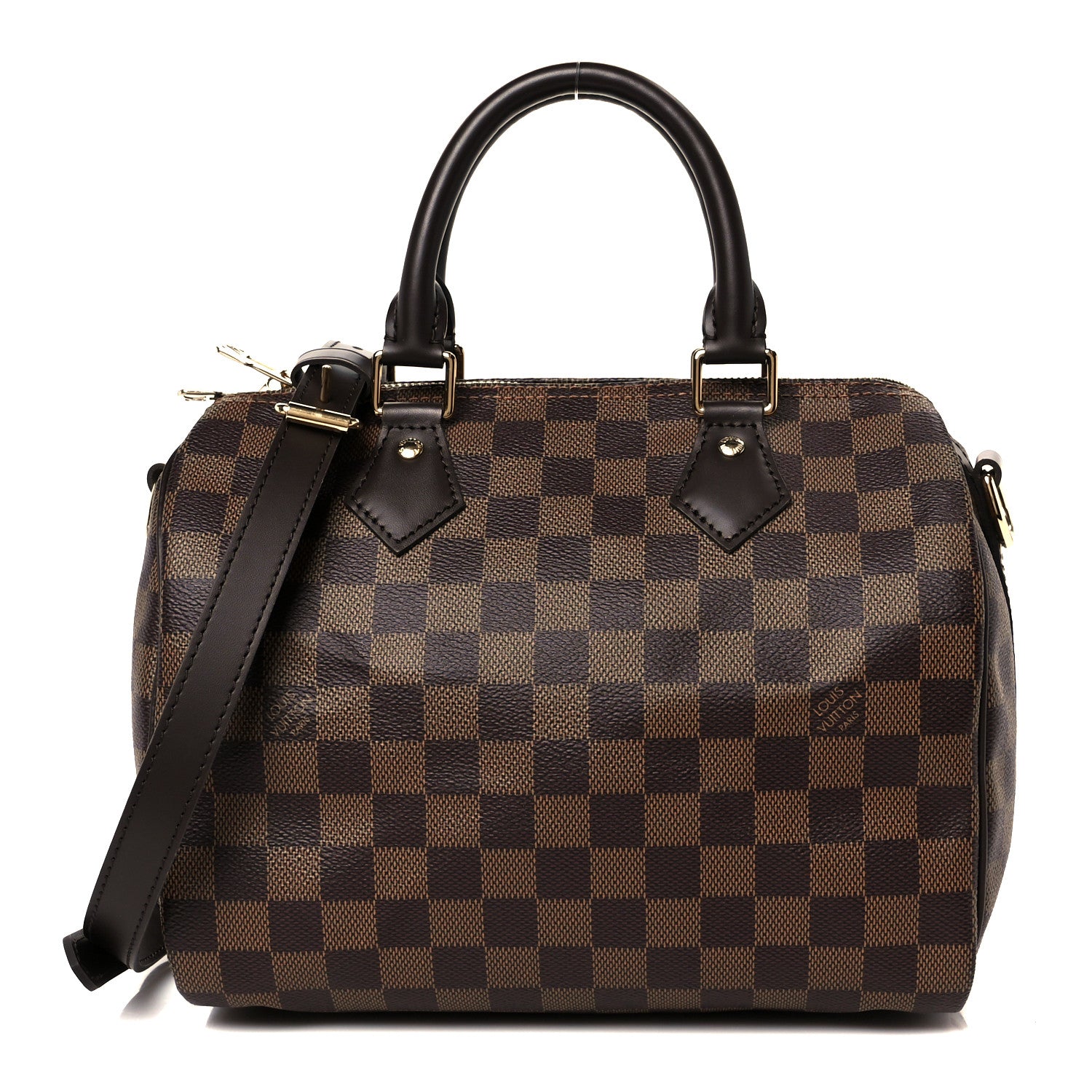 Louis Vuitton Damier Ebene Speedy Bandouliere 25 1 of 12