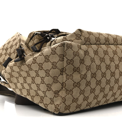 Gucci GG Monogram Medium Backpack Brown 9 of 13