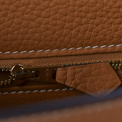 Hermes Taurillon Clemence Kelly Retourne 28 Toffee 36 of 37