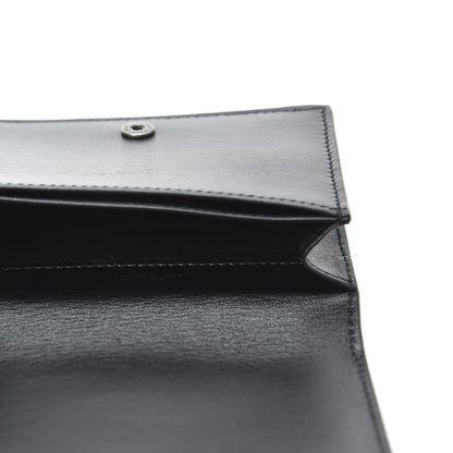 Saint Laurent Calfskin Card Case Holder Black 5 of 9