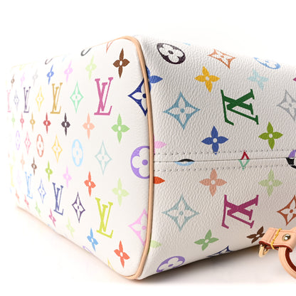 Louis Vuitton LV X TM Monogram Multicolor Neverfull MM White 10 of 10