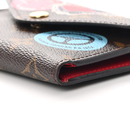 Louis Vuitton Monogram World Tour Victorine Wallet 10 of 11