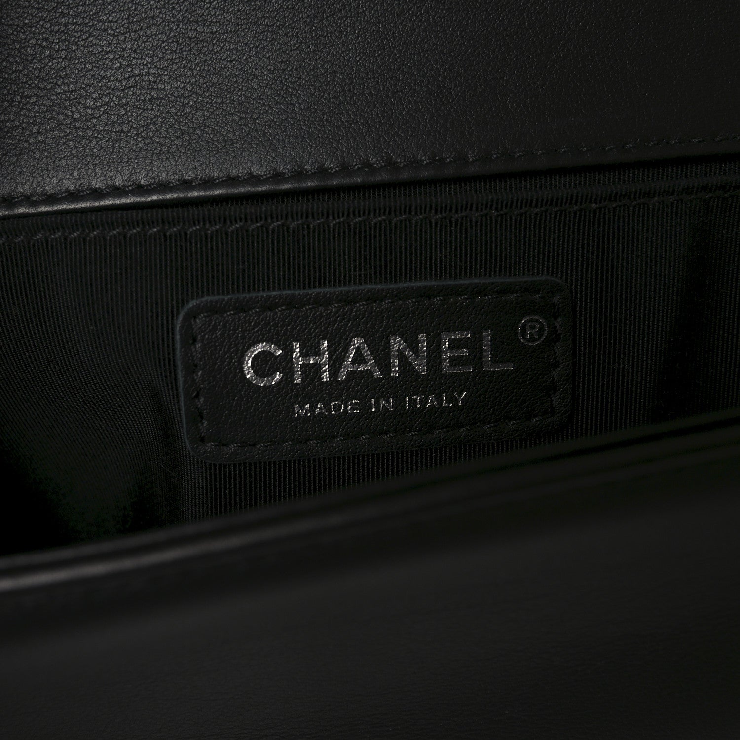 Chanel Calfskin Quilted Medium Boy Flap Black 6 of 11