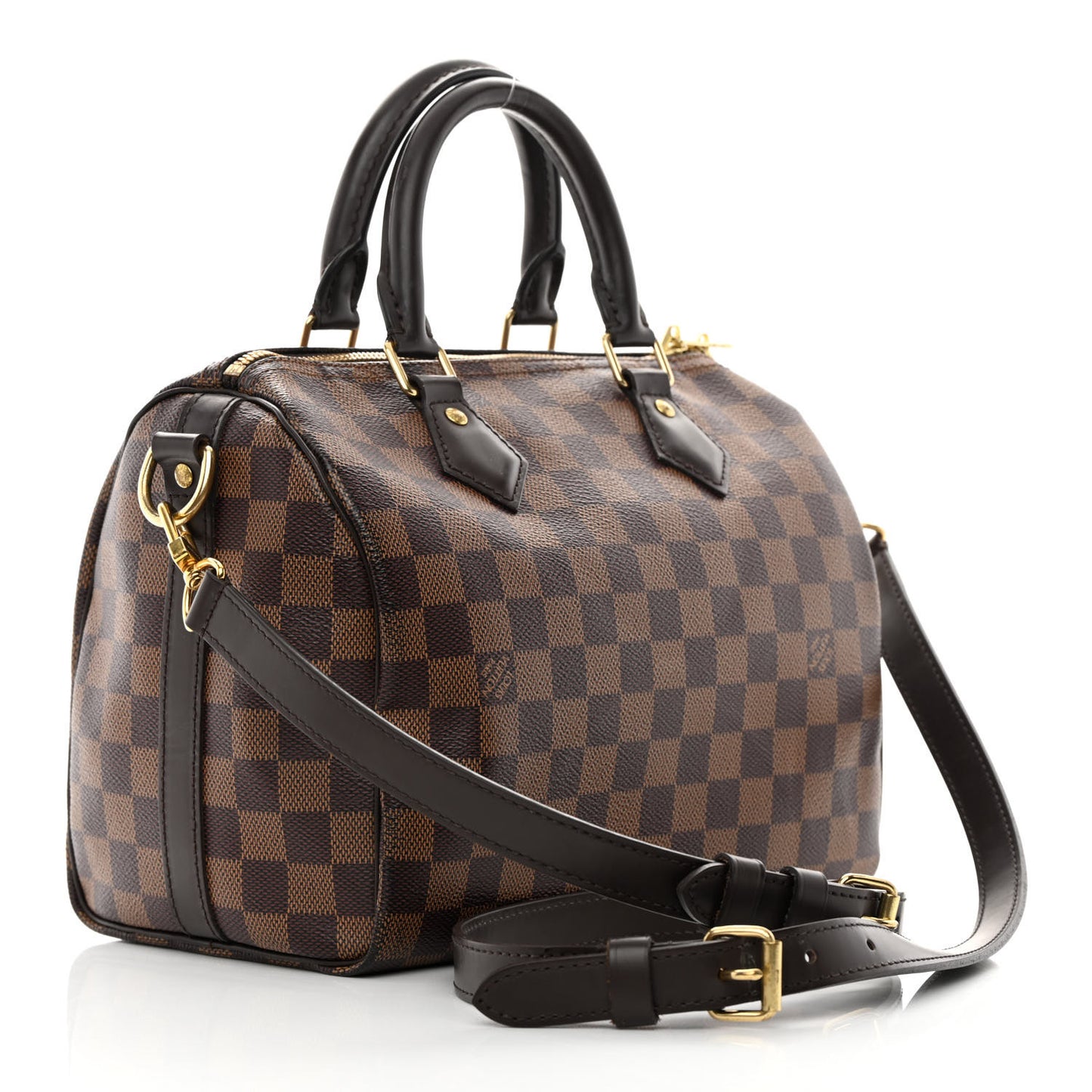 Damier Ebene Speedy Bandouliere 25