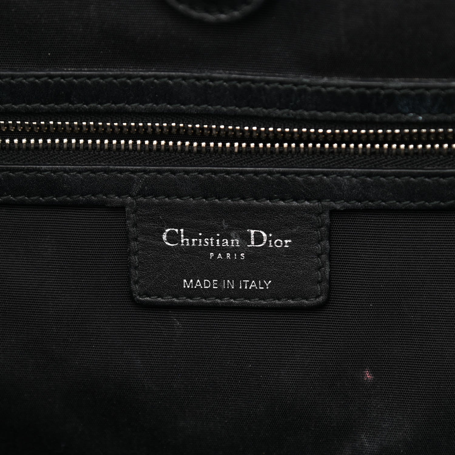 Christian Dior Coated Canvas Cannage Small Panarea Tote Black 6 of 15