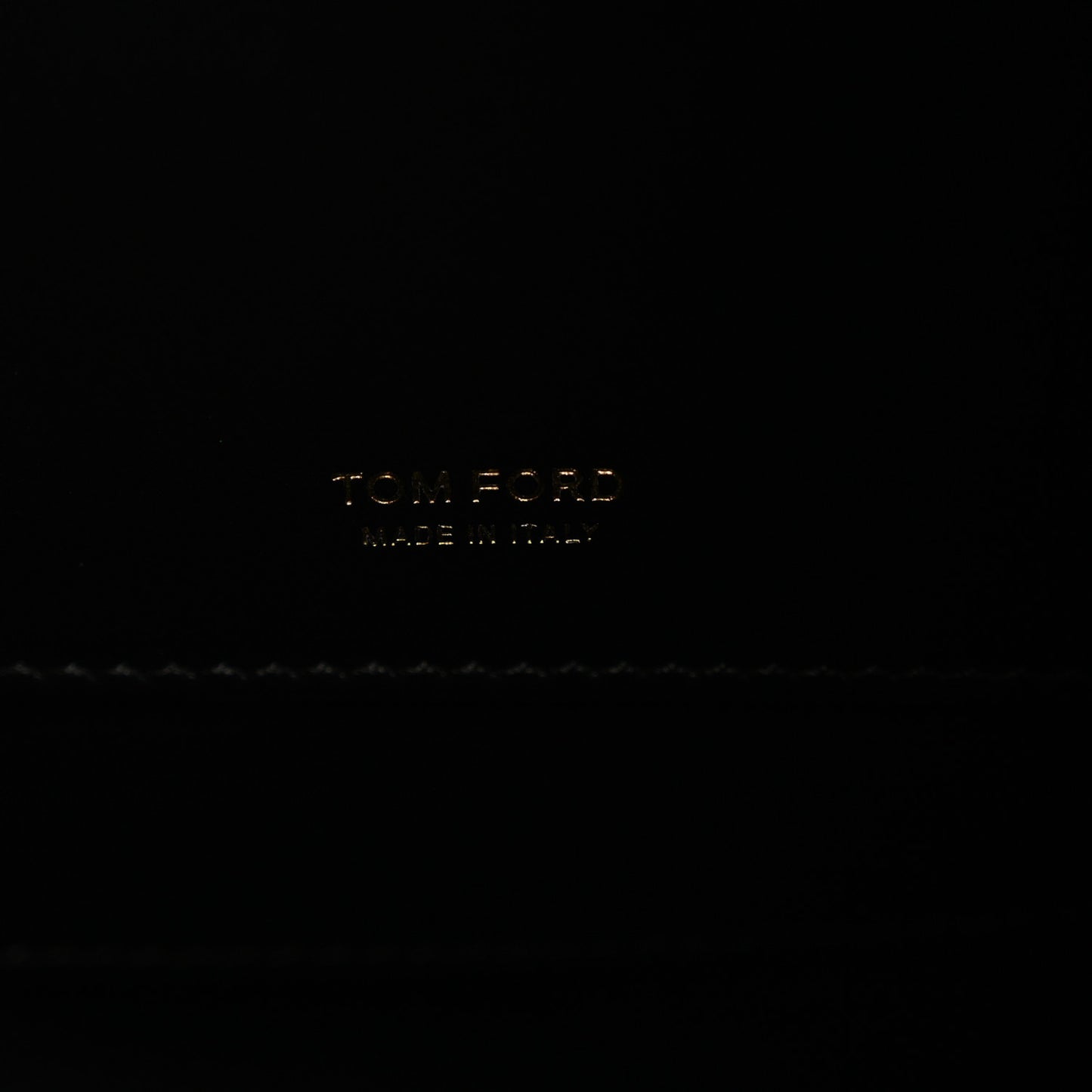 Calfskin Portfolio Clutch With Handle Black
