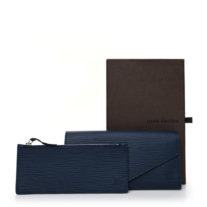 Louis Vuitton Epi Josephine Wallet Indigo 12 of 12