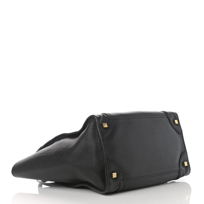 Celine Smooth Calfskin Mini Luggage Black 3 of 14