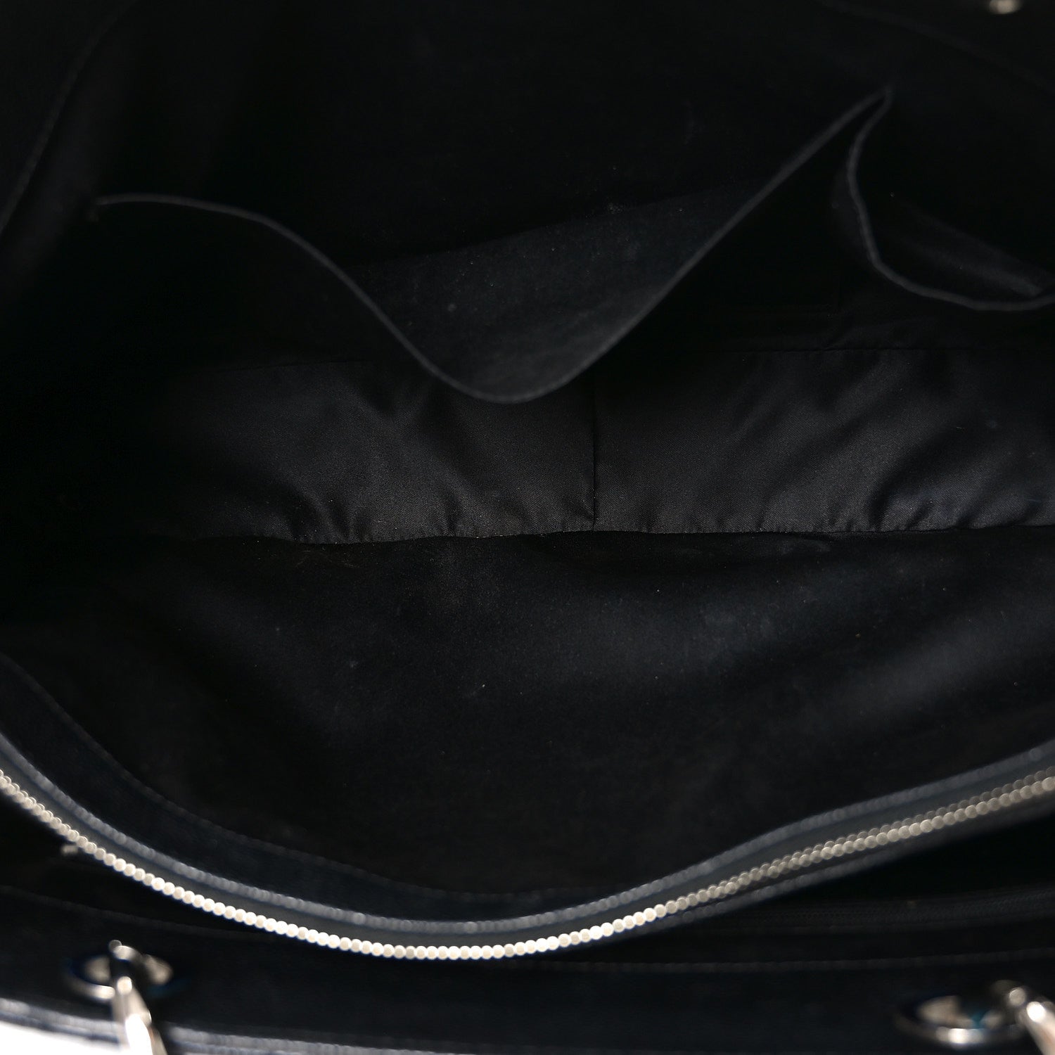Chanel Caviar Quilted XL Grand Shopping Tote GST Black 4 of 9