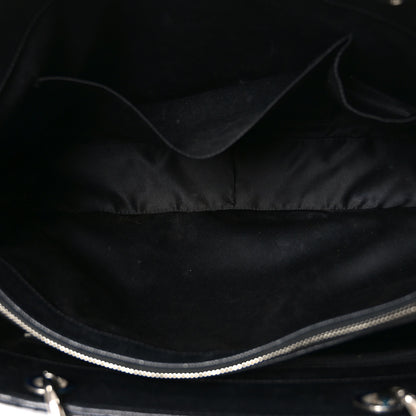 Chanel Caviar Quilted XL Grand Shopping Tote GST Black 4 of 9