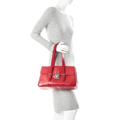 Louis Vuitton Epi Segur MM Rouge 2 of 7