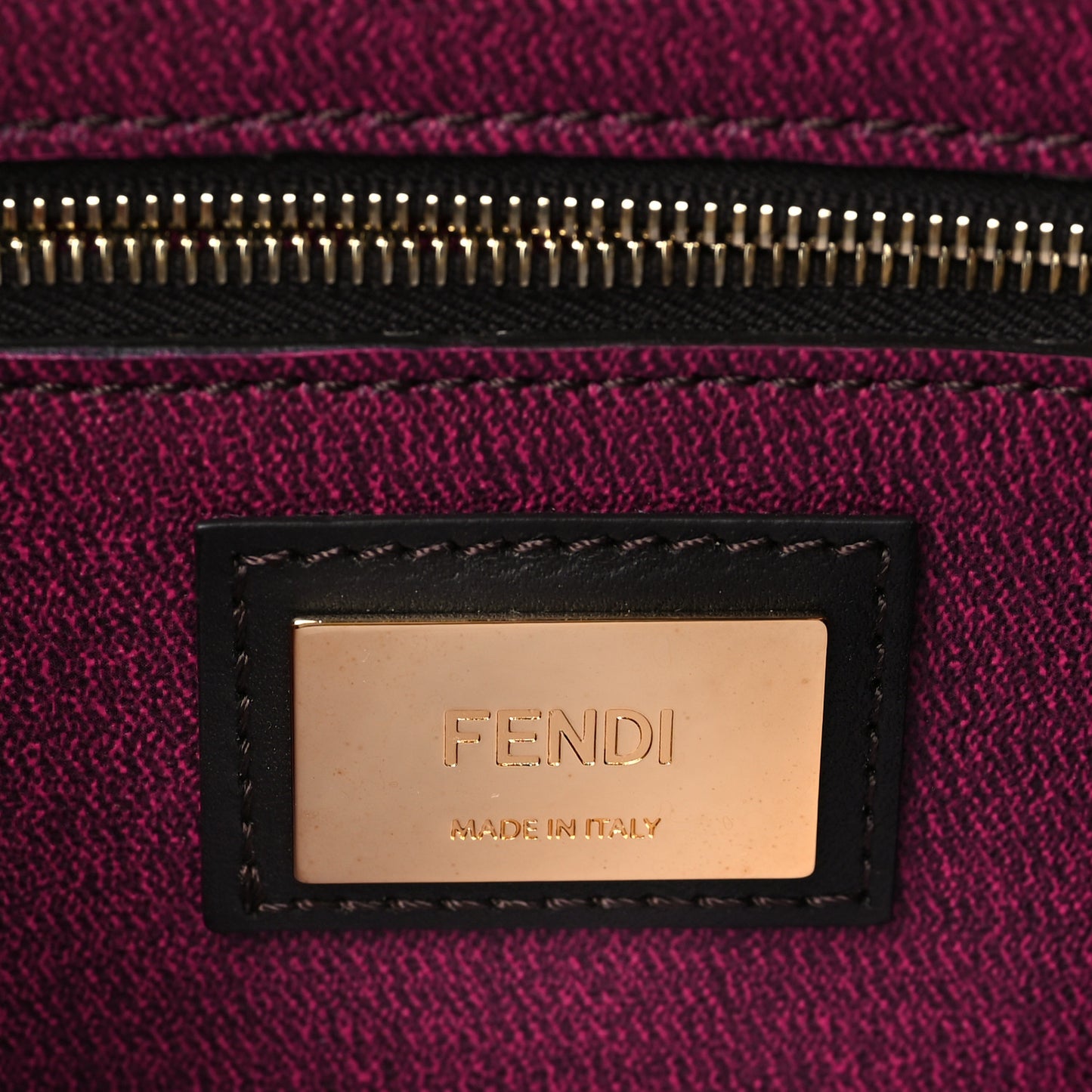 Zucca Spalmati Small Roll Tote Tobacco Fuxia