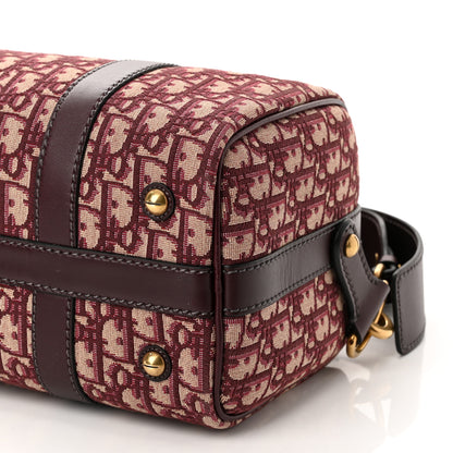 Christian Dior Oblique Boston Bag Bordeaux 10 of 11