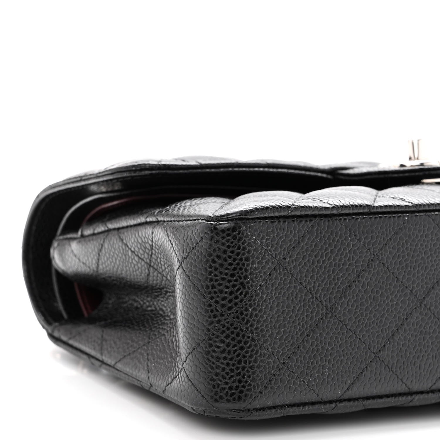 Chanel Caviar Quilted Small Double Flap Black 9 of 11
