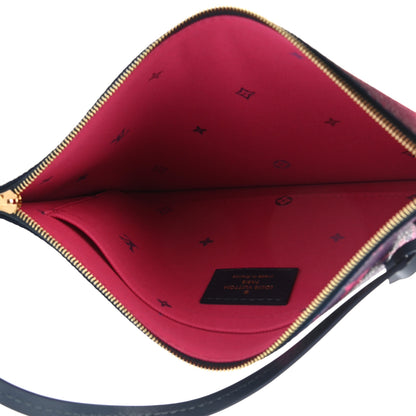Louis Vuitton Monogram Spring In The City Neverfull MM GM Pochette Midnight Fuchsia 5 of 6