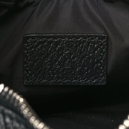 Gucci GG Supreme Monogram Textured Calfskin Web Small Attache Shoulder Bag Black 6 of 10