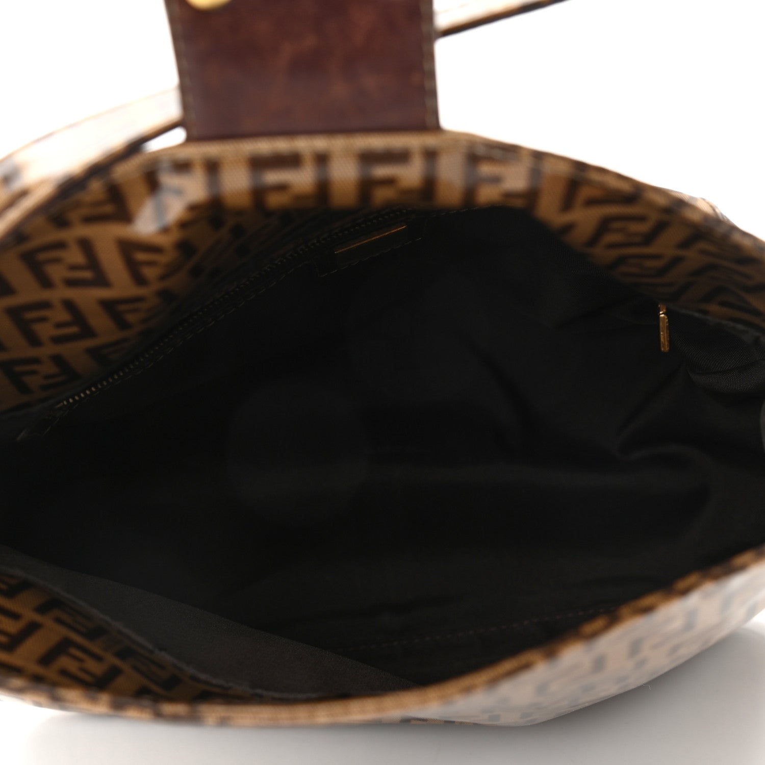 Fendi Vinyl Zucchino Mama Baguette Tobacco 5 of 9