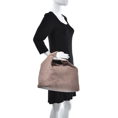 Bottega Veneta Nappa Intrecciato Sloane Hobo Old Petra 2 of 7