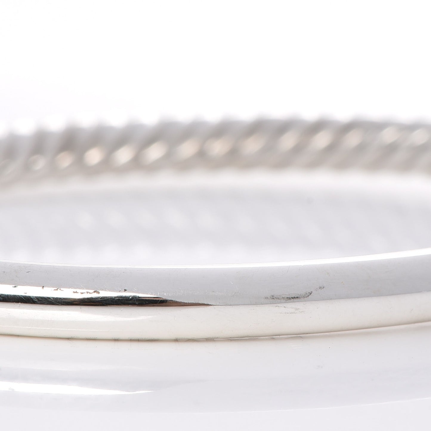 Sterling Silver Narrow Cable Classics Bracelet