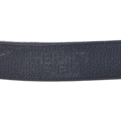 Hermes Chamonix Hapi 3MM Triple Tour Wrap Bracelet T2 Black 4 of 11