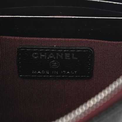 Chanel Caviar Quilted Cosmetic Case Black 6 of 8