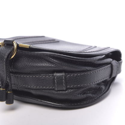 Chloe Calfskin Mini Marcie Round Crossbody Bag Black 9 of 17