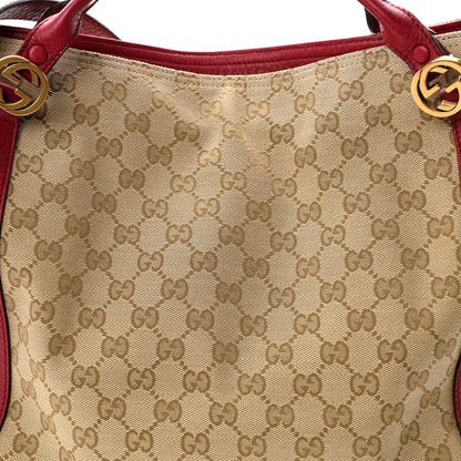 Gucci Monogram Medium Miss GG Top Handle Bag Dark Red 8 of 10
