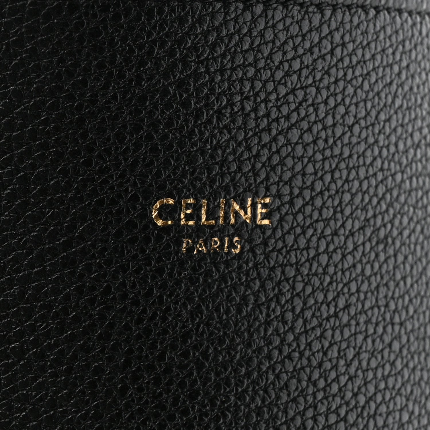 Celine Soft Grained Calfskin Small Belt Cabas Phantom Black 6 of 15