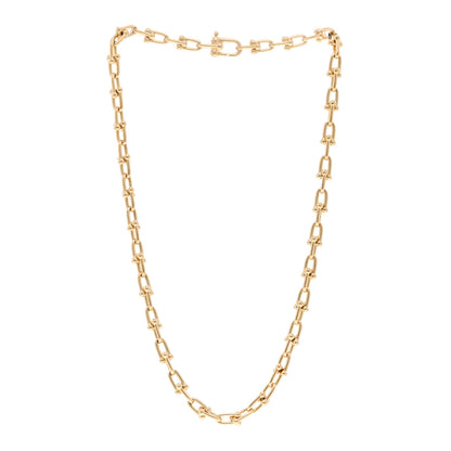 Tiffany 18K Yellow Gold Small HardWear Link Necklace 3 of 5