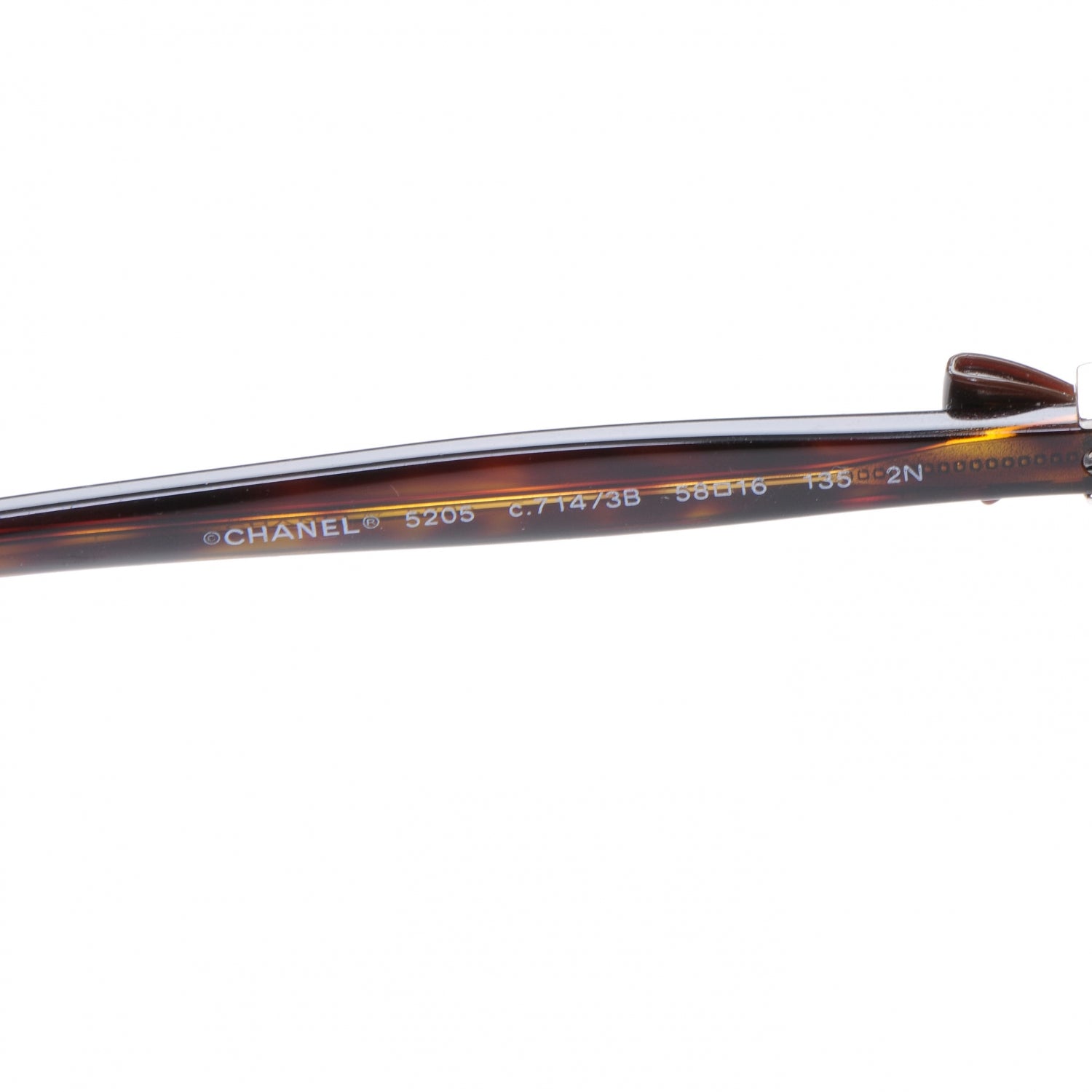 Chanel Acetate CC Bow Sunglasses 5171 Tortoise 6 of 7