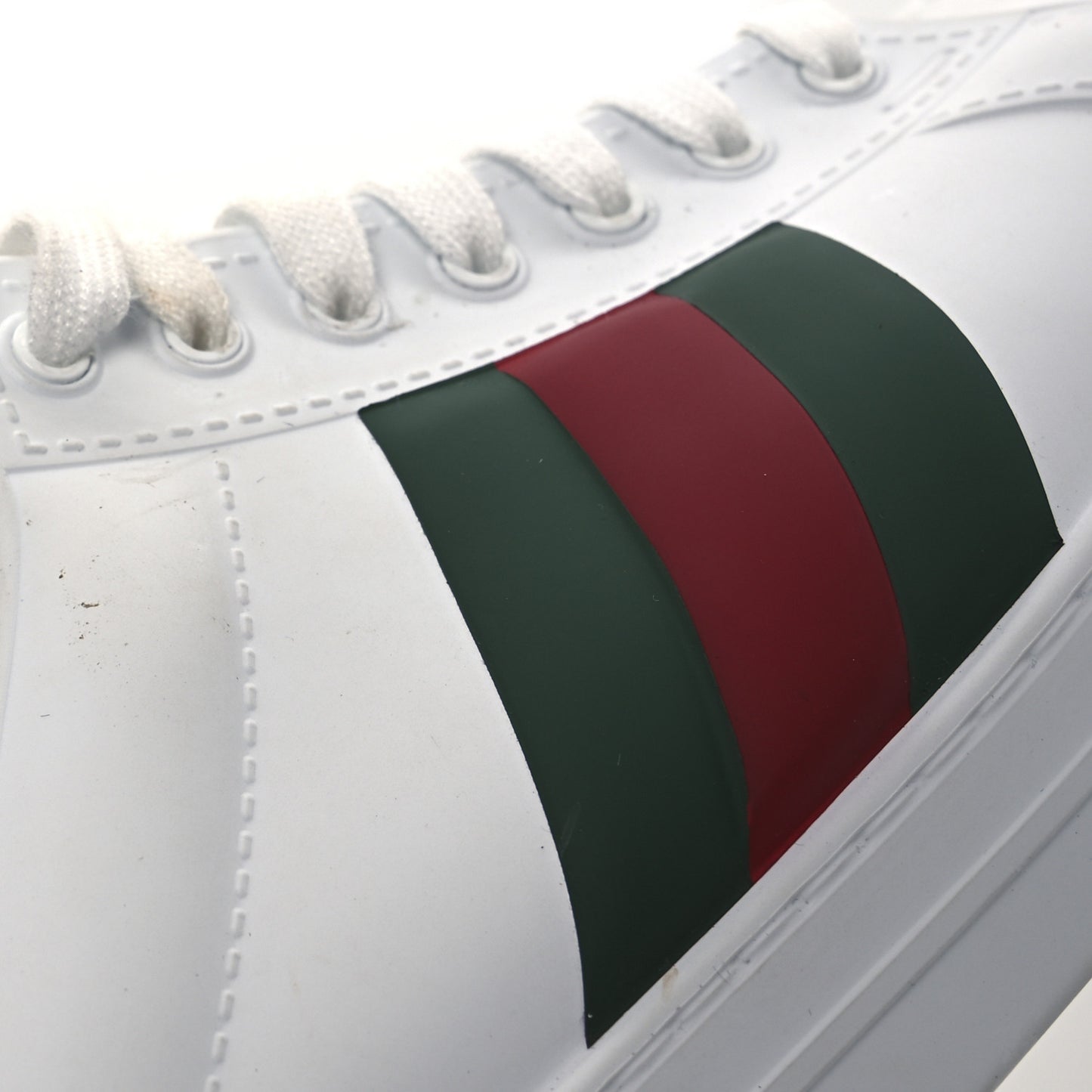 Rubber Ace Web Sneaker Slides 36 Great White