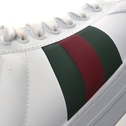 Gucci Rubber Ace Web Sneaker Slides 36 Great White 13 of 14