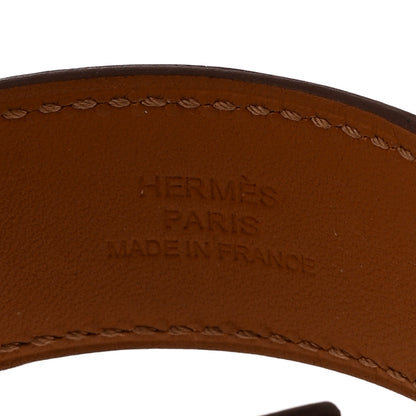 Hermes Madame Calfskin Collier de Chien CDC 24 Bracelet T2 Gold 4 of 6