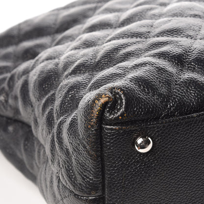Chanel Caviar Quilted French Riviera Hobo Black 10 of 13