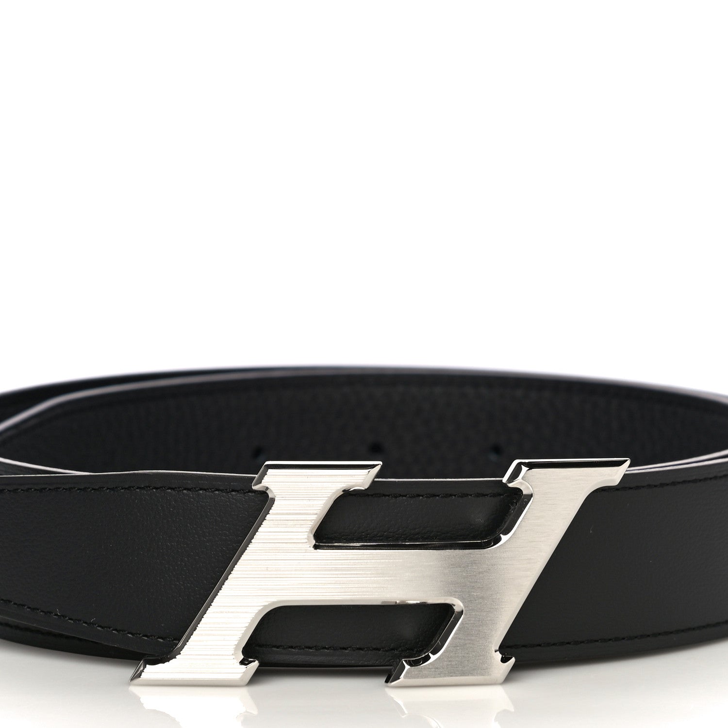 Hermes Chamonix Togo 32mm H Speed Belt 75 Black 3 of 11