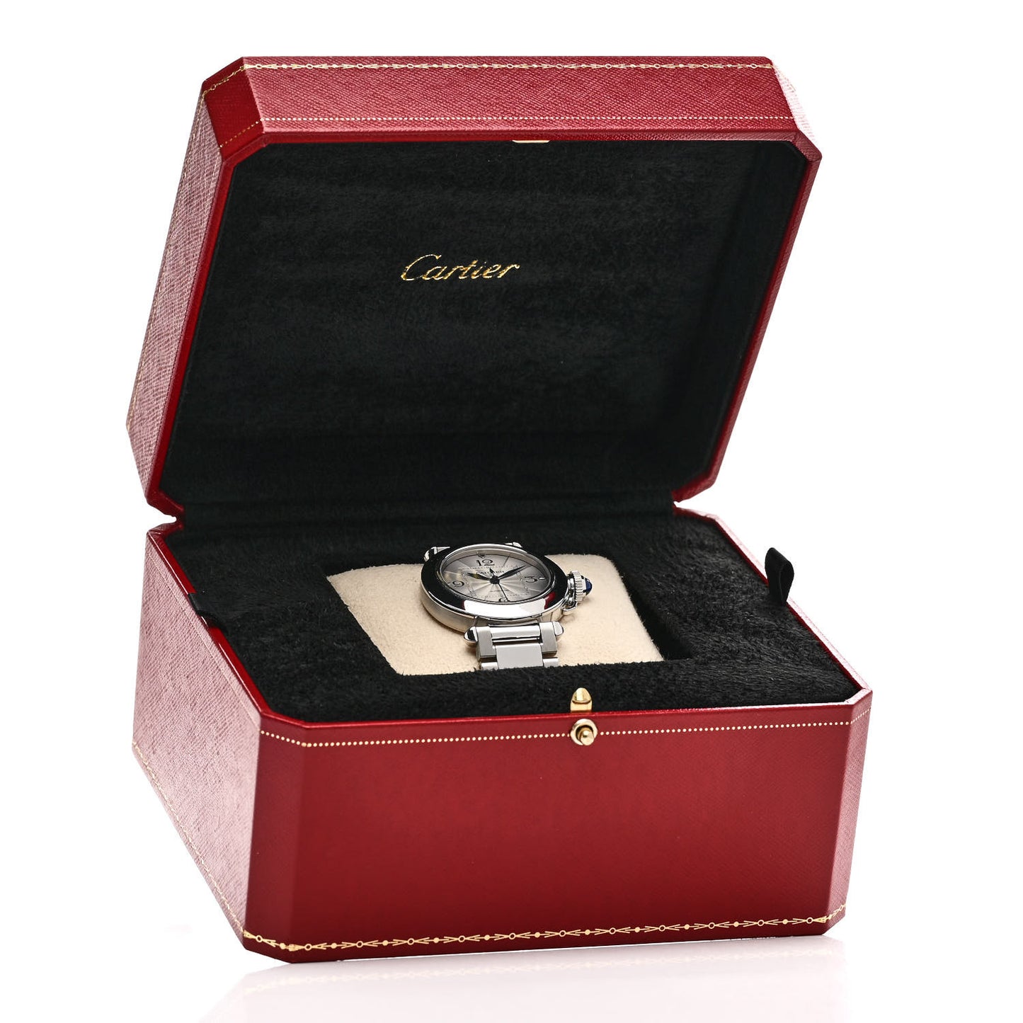 Stainless Steel 35mm Pasha C Automatic Watch Silver
