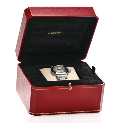 Cartier Stainless Steel 35mm Pasha C Automatic Watch Silver 5 of 5
